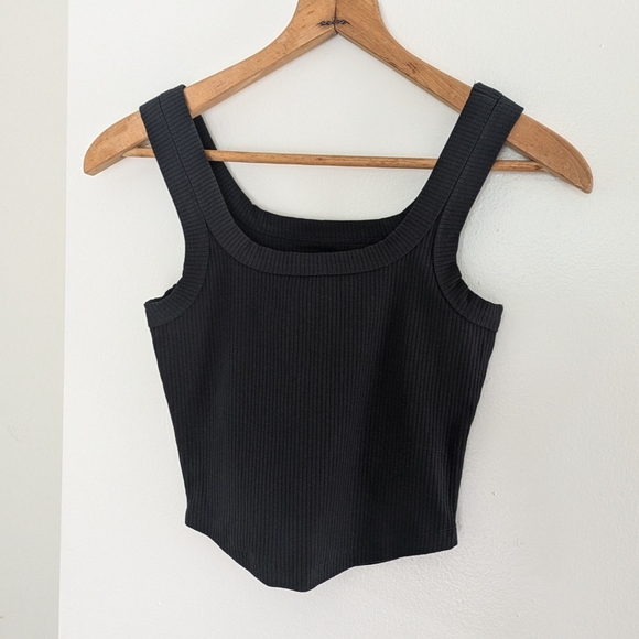 Sold On M! NWT Madewell The Tailored Crop Tank in Sleekhold XXS - Picture 4 of 15